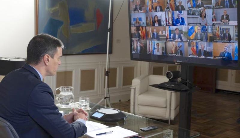 Spain will reopen borders to EU states on June 21, Prime Minister Pedro Sánchez tells regional chiefs